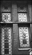 Stained Glass Windows, 1972, photo by Barbara Crane